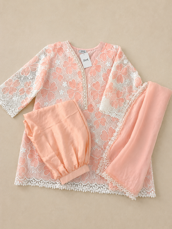 Pastel Net Suit Pink
