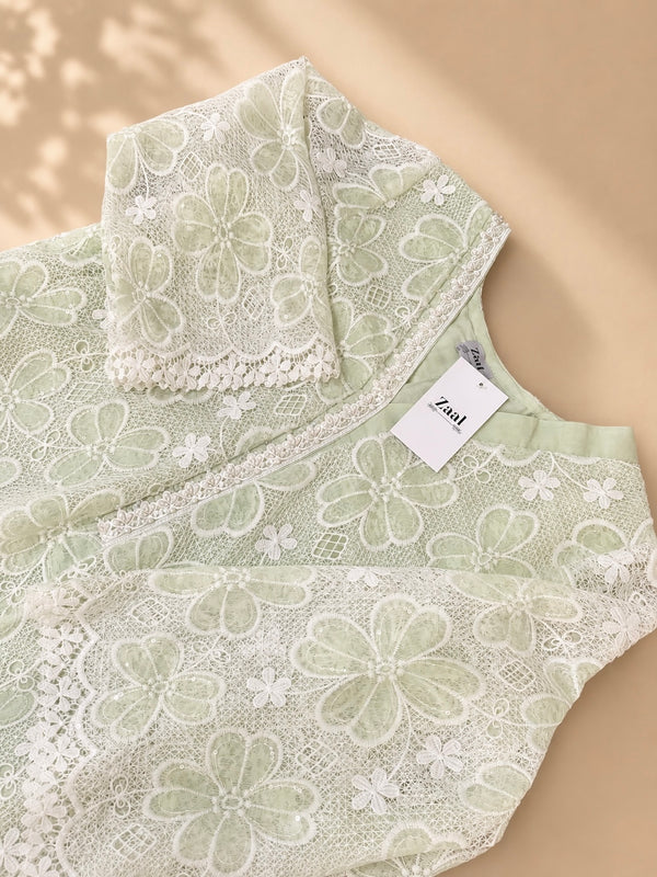Pastel Net Suit Green
